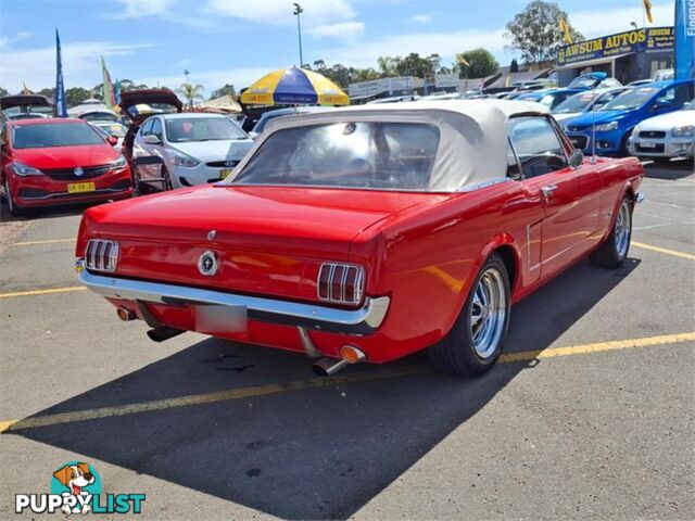 1965 FORD MUSTANG   CONVERTIBLE