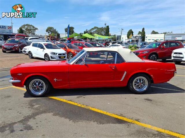 1965 FORD MUSTANG   CONVERTIBLE