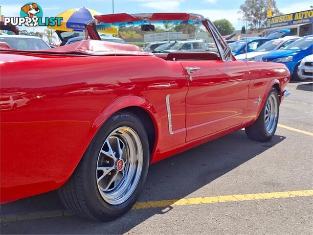 1965 FORD MUSTANG   CONVERTIBLE