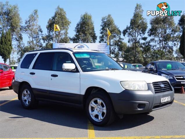 2006 SUBARU FORESTER X MY06 4D WAGON