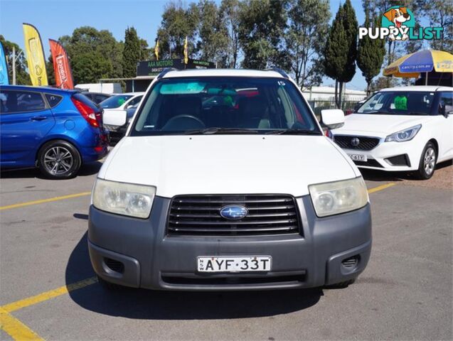 2006 SUBARU FORESTER X MY06 4D WAGON