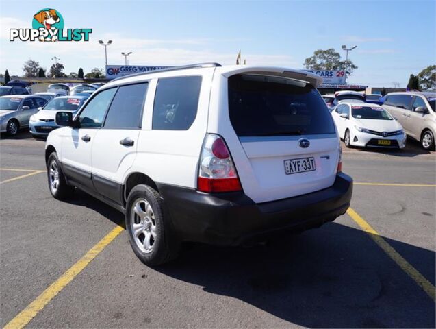 2006 SUBARU FORESTER X MY06 4D WAGON