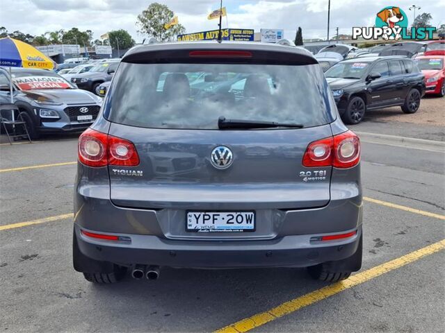 2010 VOLKSWAGEN TIGUAN 147TSI 5NCMY11 4D WAGON