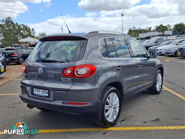 2010 VOLKSWAGEN TIGUAN 147TSI 5NCMY11 4D WAGON