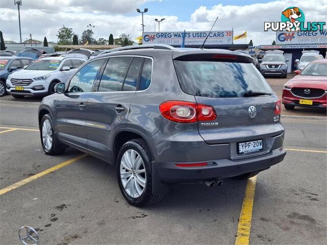 2010 VOLKSWAGEN TIGUAN 147TSI 5NCMY11 4D WAGON