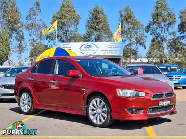 2009 MITSUBISHI LANCER ASPIRE CJMY10 4D SEDAN