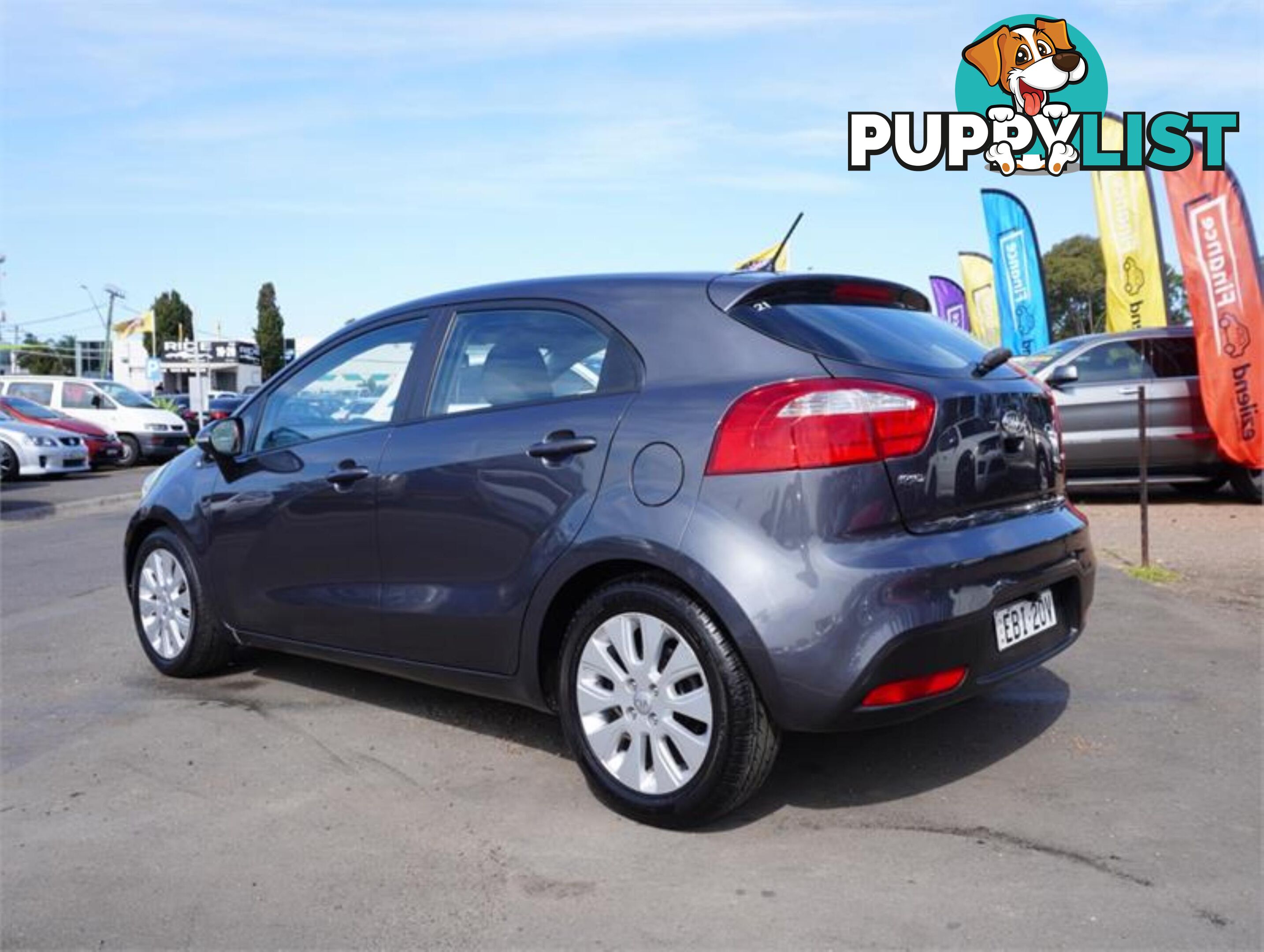 2012 KIA RIO SI UB 5D HATCHBACK