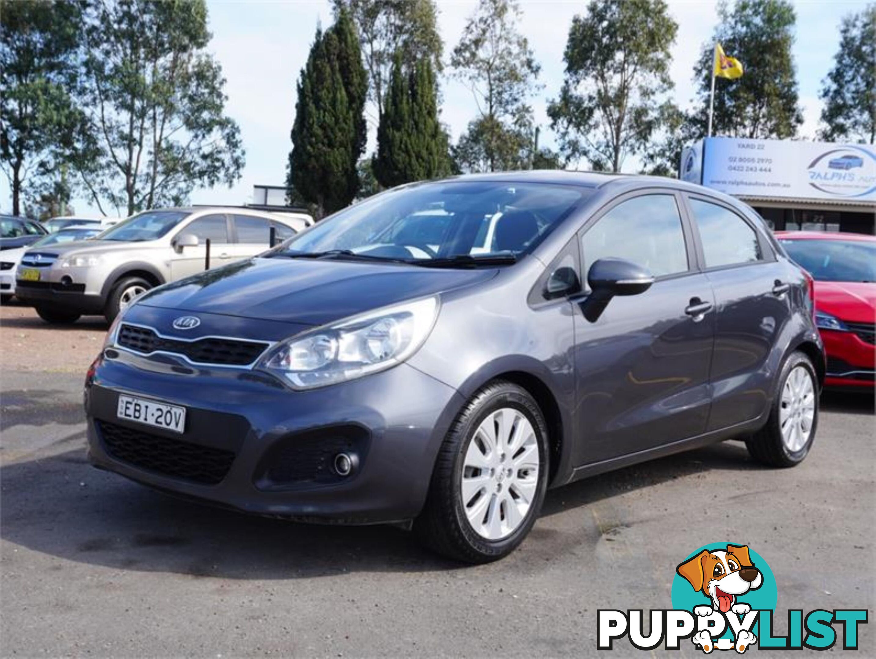 2012 KIA RIO SI UB 5D HATCHBACK