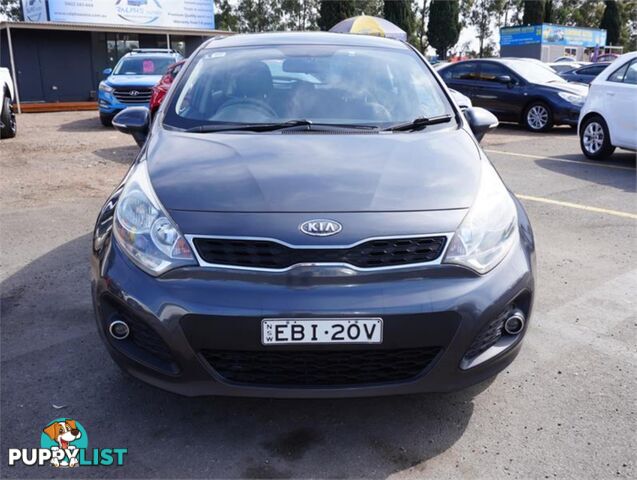 2012 KIA RIO SI UB 5D HATCHBACK