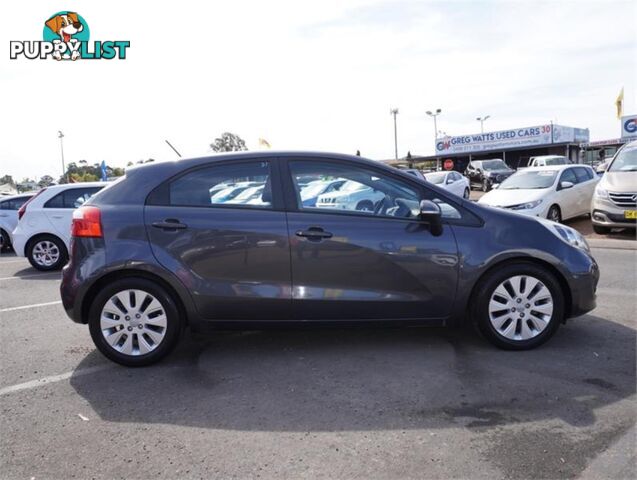 2012 KIA RIO SI UB 5D HATCHBACK