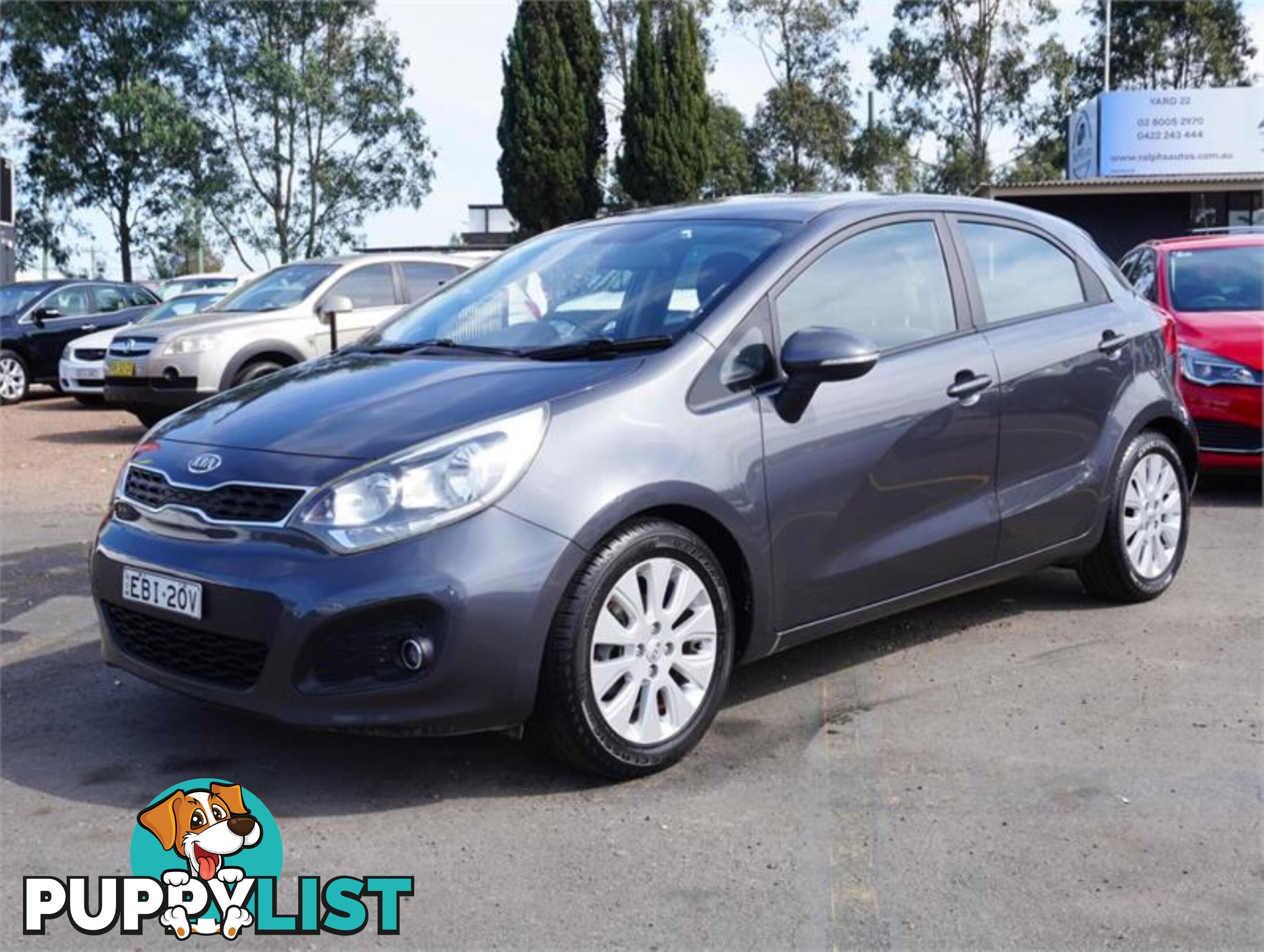 2012 KIA RIO SI UB 5D HATCHBACK