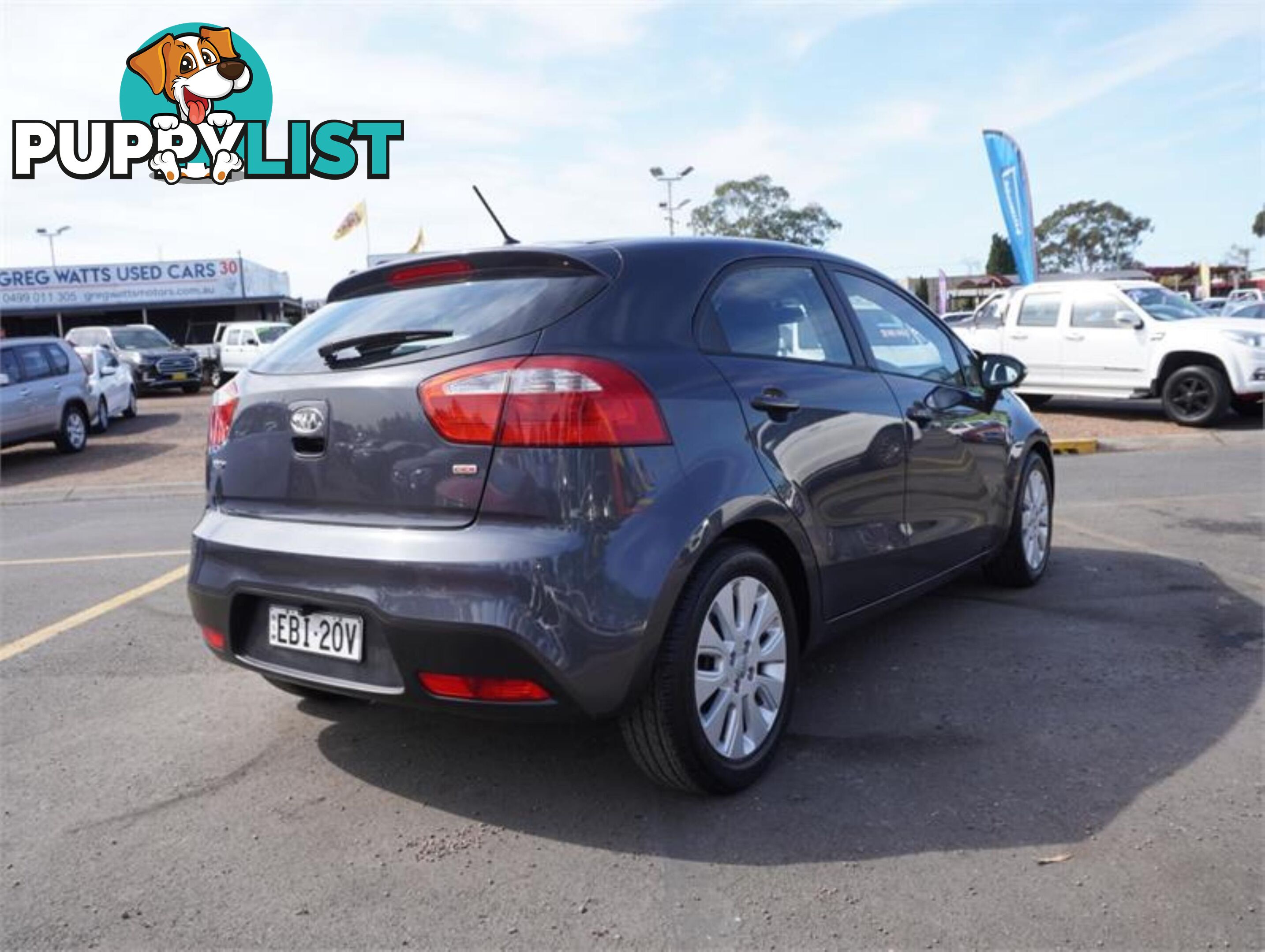 2012 KIA RIO SI UB 5D HATCHBACK