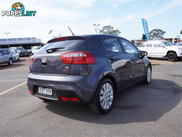 2012 KIA RIO SI UB 5D HATCHBACK