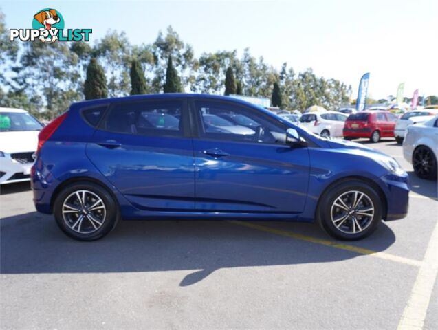 2016 HYUNDAI ACCENT ACTIVE RB4MY16 5D HATCHBACK