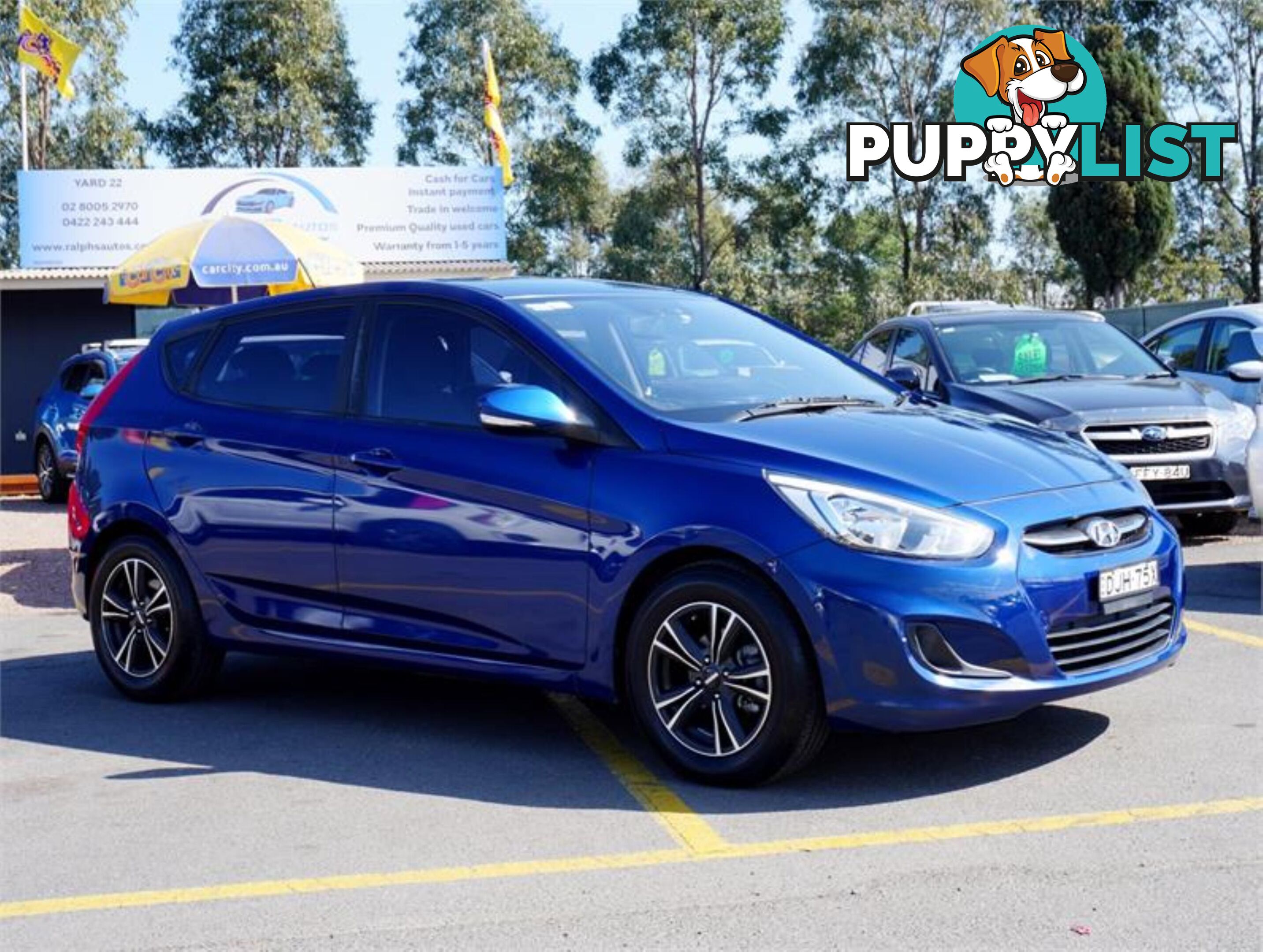 2016 HYUNDAI ACCENT ACTIVE RB4MY16 5D HATCHBACK