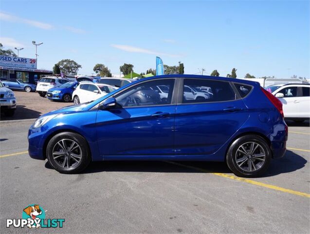 2016 HYUNDAI ACCENT ACTIVE RB4MY16 5D HATCHBACK