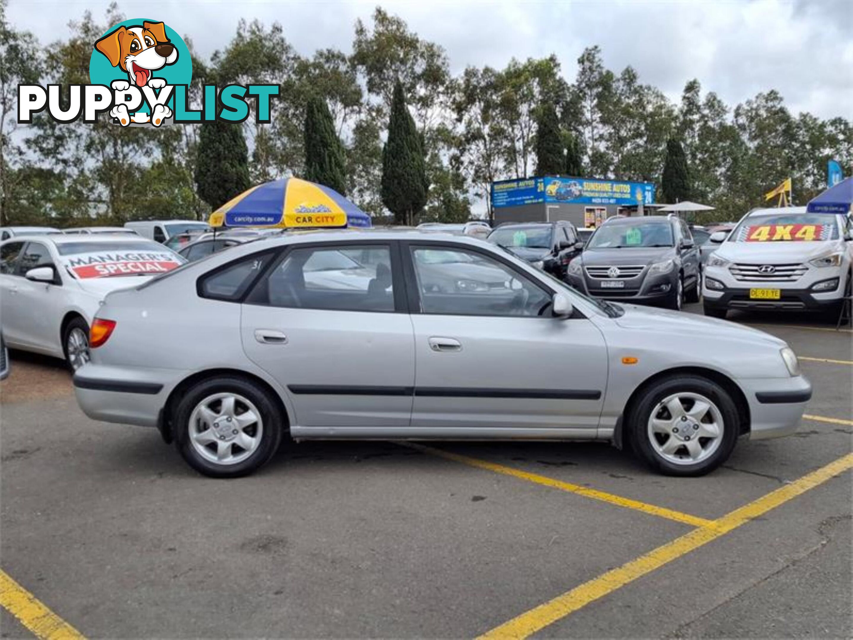 2003 HYUNDAI ELANTRA GLS XD 5D HATCHBACK