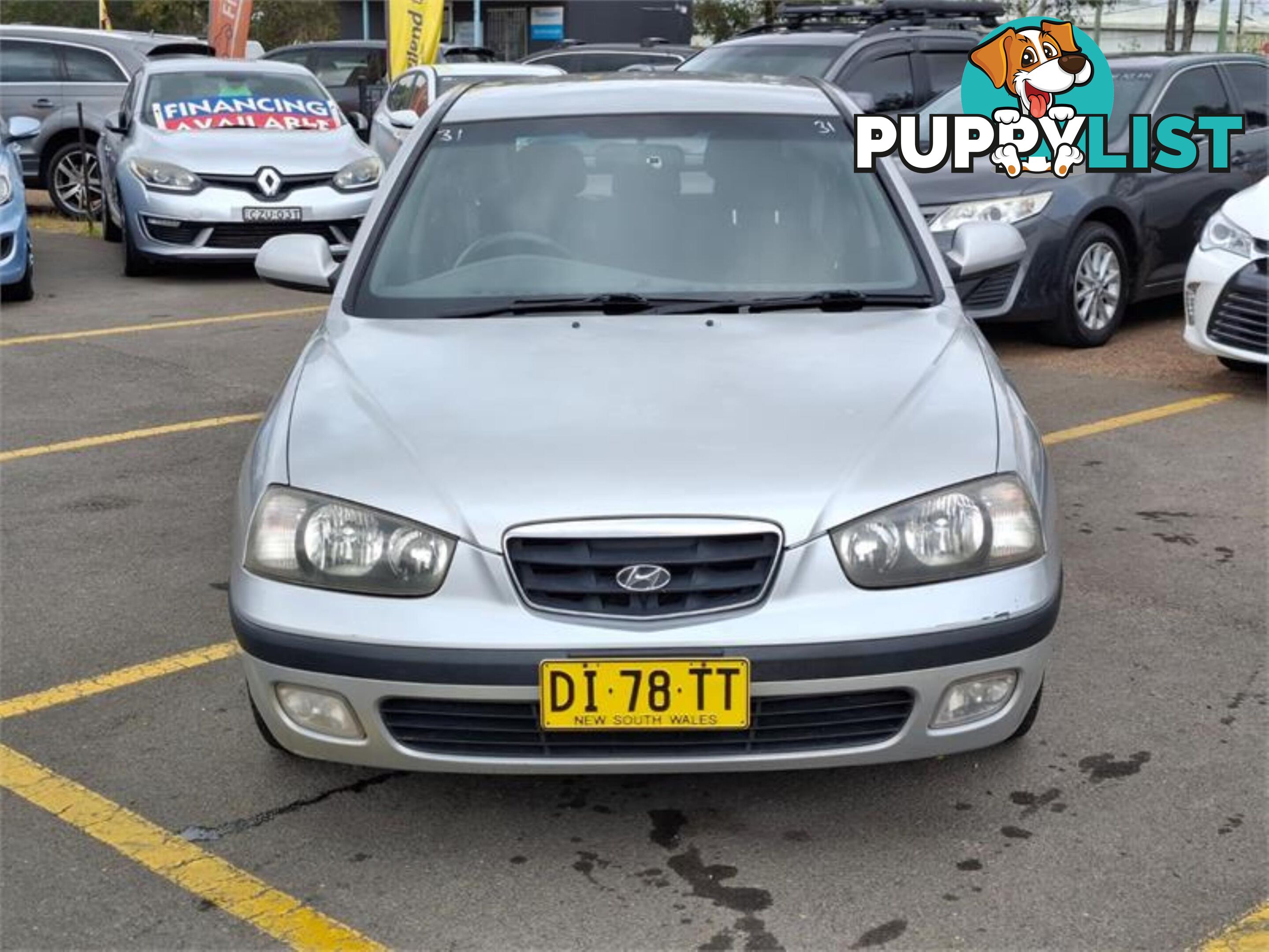 2003 HYUNDAI ELANTRA GLS XD 5D HATCHBACK