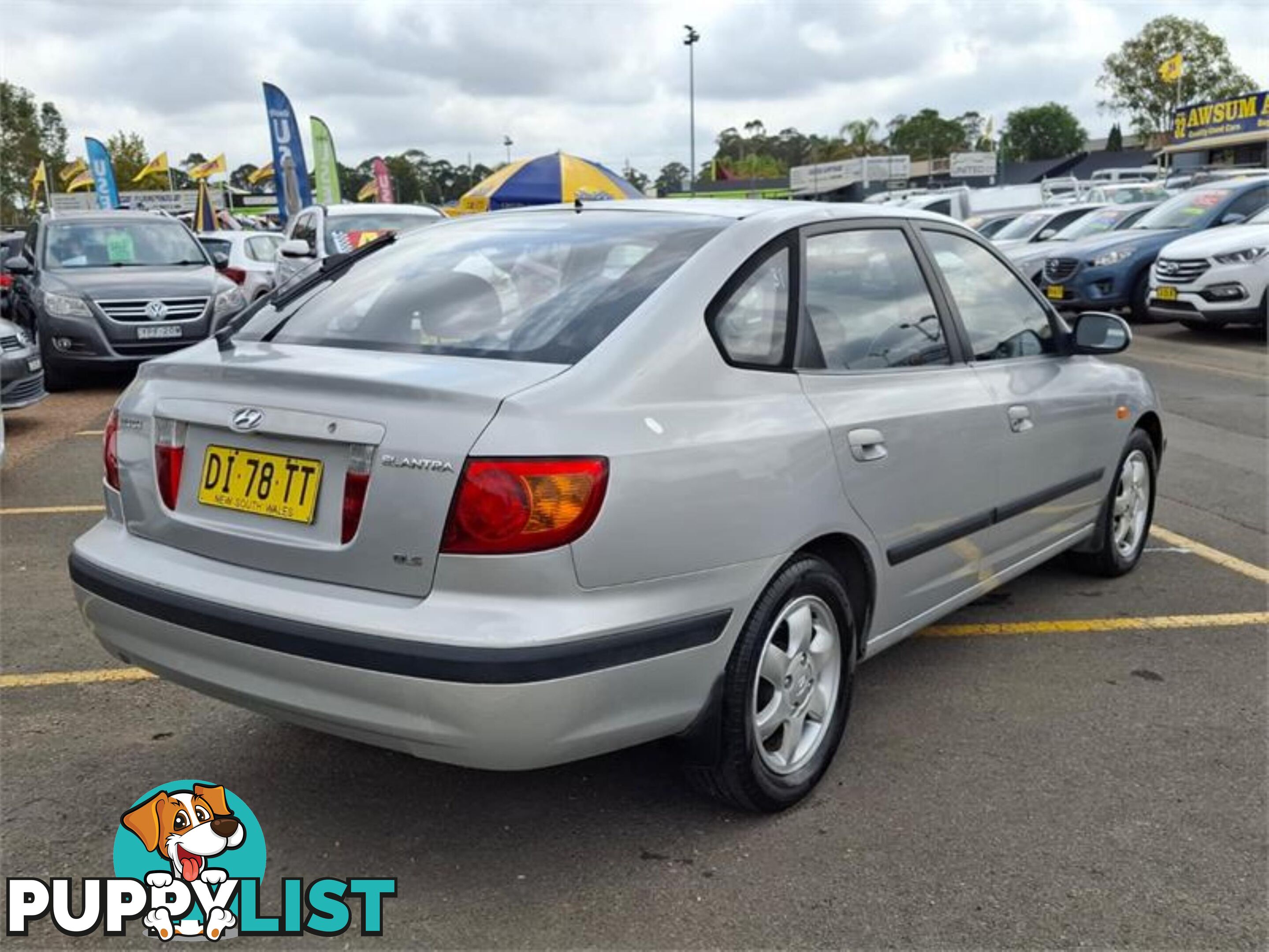 2003 HYUNDAI ELANTRA GLS XD 5D HATCHBACK