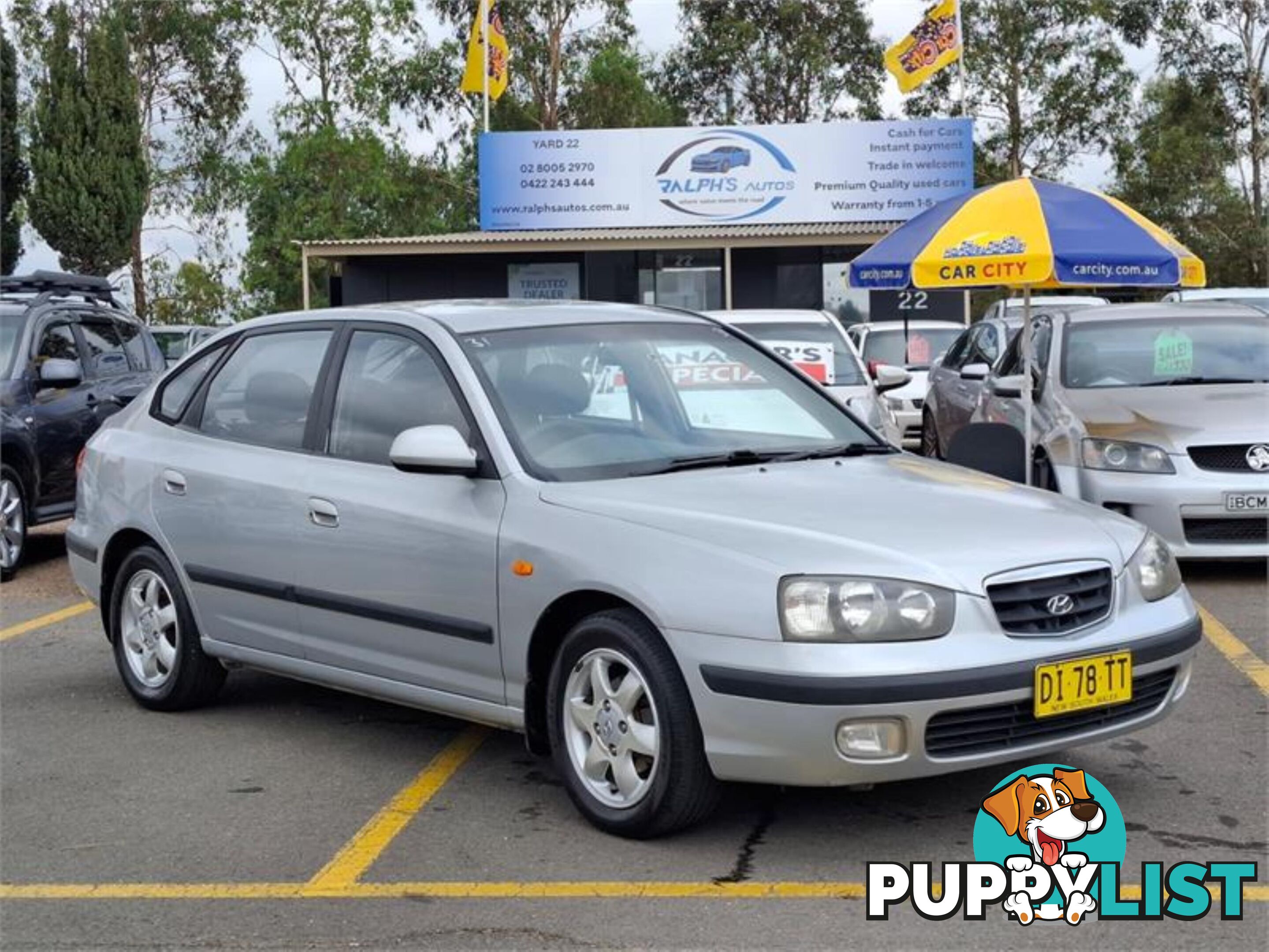 2003 HYUNDAI ELANTRA GLS XD 5D HATCHBACK