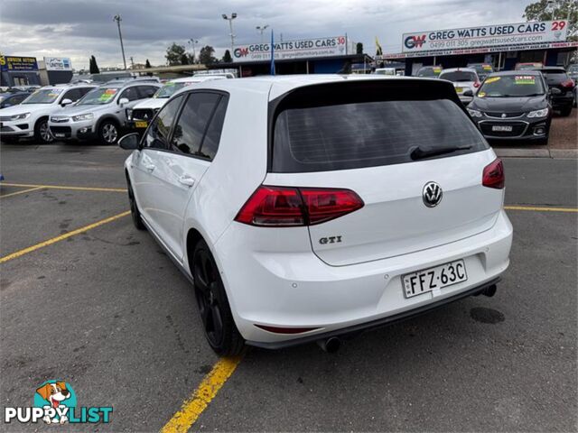 2014 VOLKSWAGEN GOLF GTI AUMY14 5D HATCHBACK