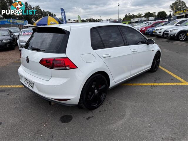 2014 VOLKSWAGEN GOLF GTI AUMY14 5D HATCHBACK