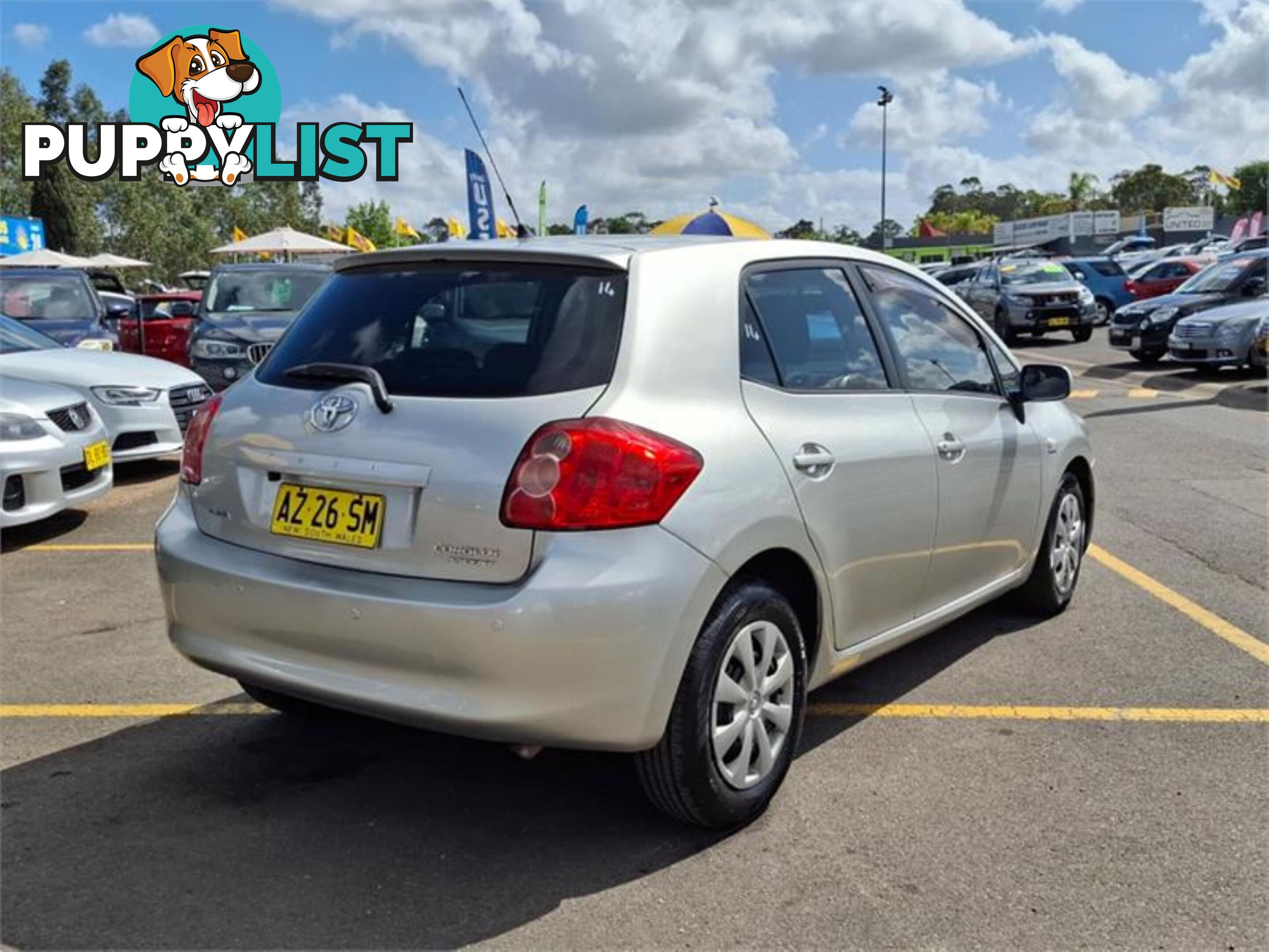 2008 TOYOTA COROLLA ASCENT ZRE152R 5D HATCHBACK