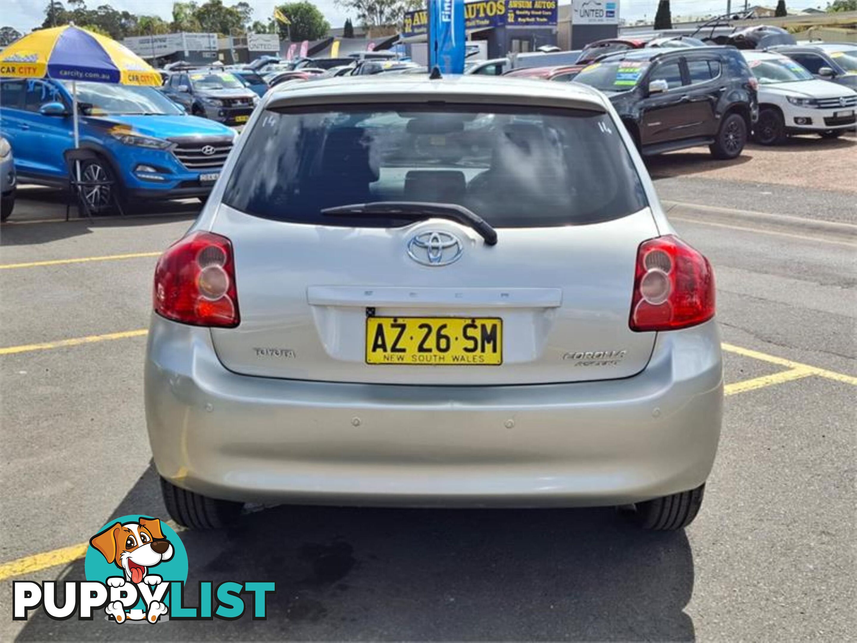 2008 TOYOTA COROLLA ASCENT ZRE152R 5D HATCHBACK