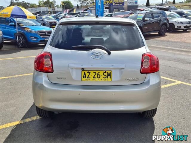 2008 TOYOTA COROLLA ASCENT ZRE152R 5D HATCHBACK