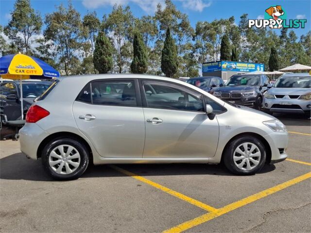 2008 TOYOTA COROLLA ASCENT ZRE152R 5D HATCHBACK