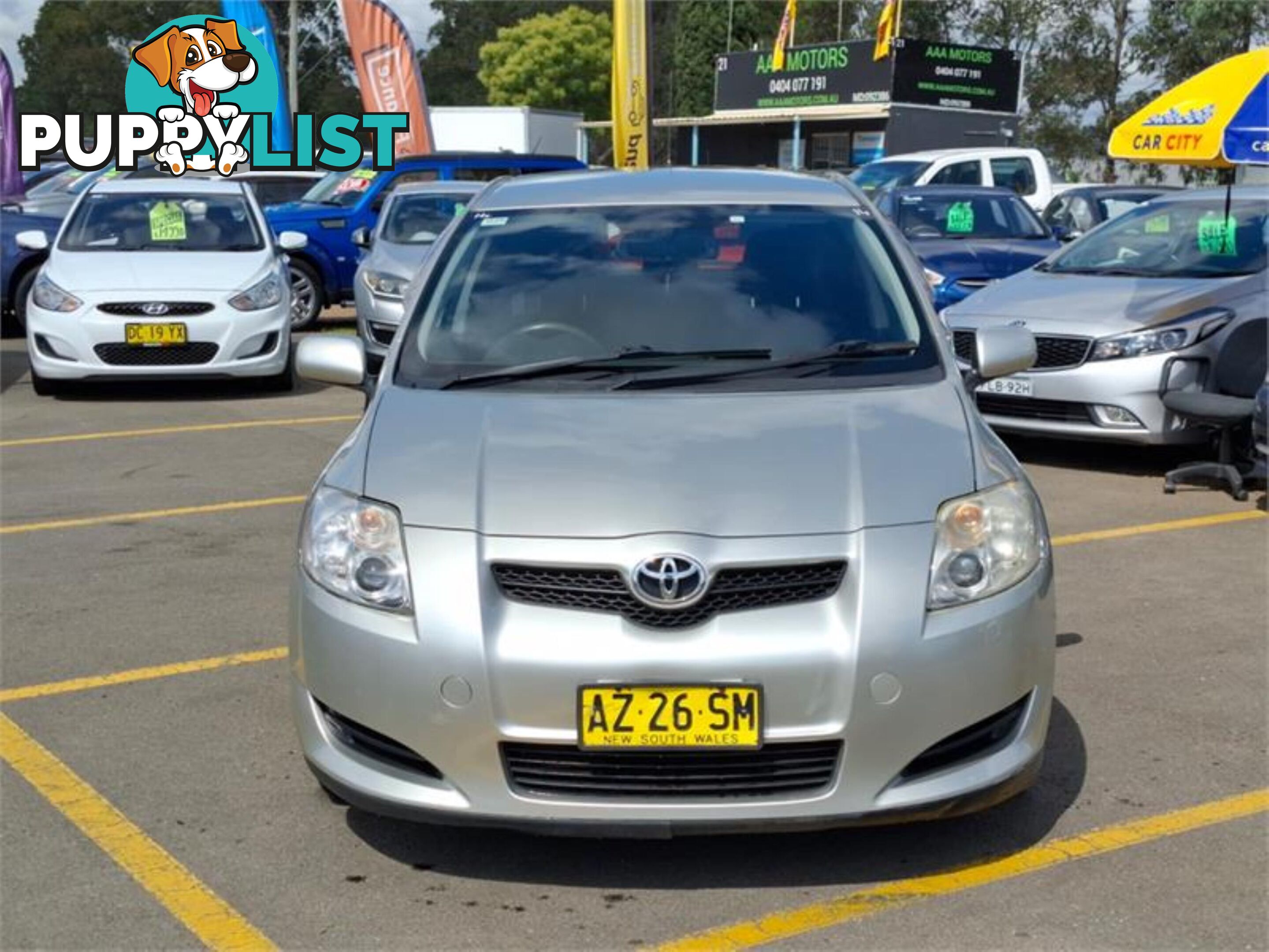 2008 TOYOTA COROLLA ASCENT ZRE152R 5D HATCHBACK