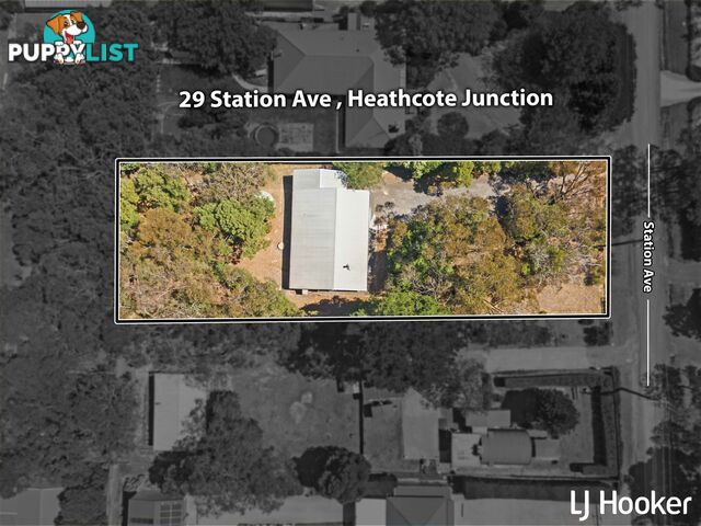 29 Station Avenue HEATHCOTE JUNCTION VIC 3758