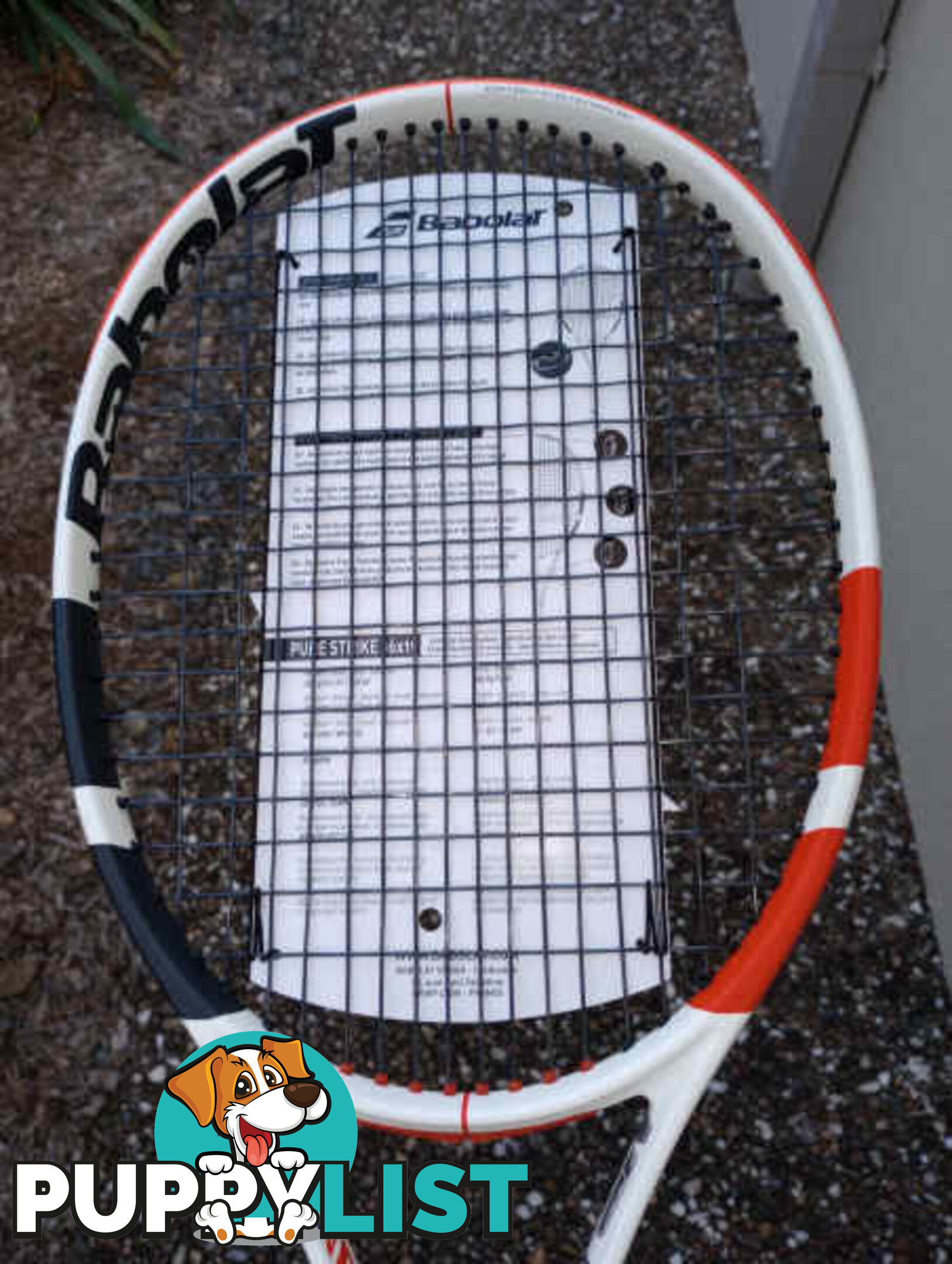 Babolat Pure Strike 16x19 3rd gen. new customized tennis racquet