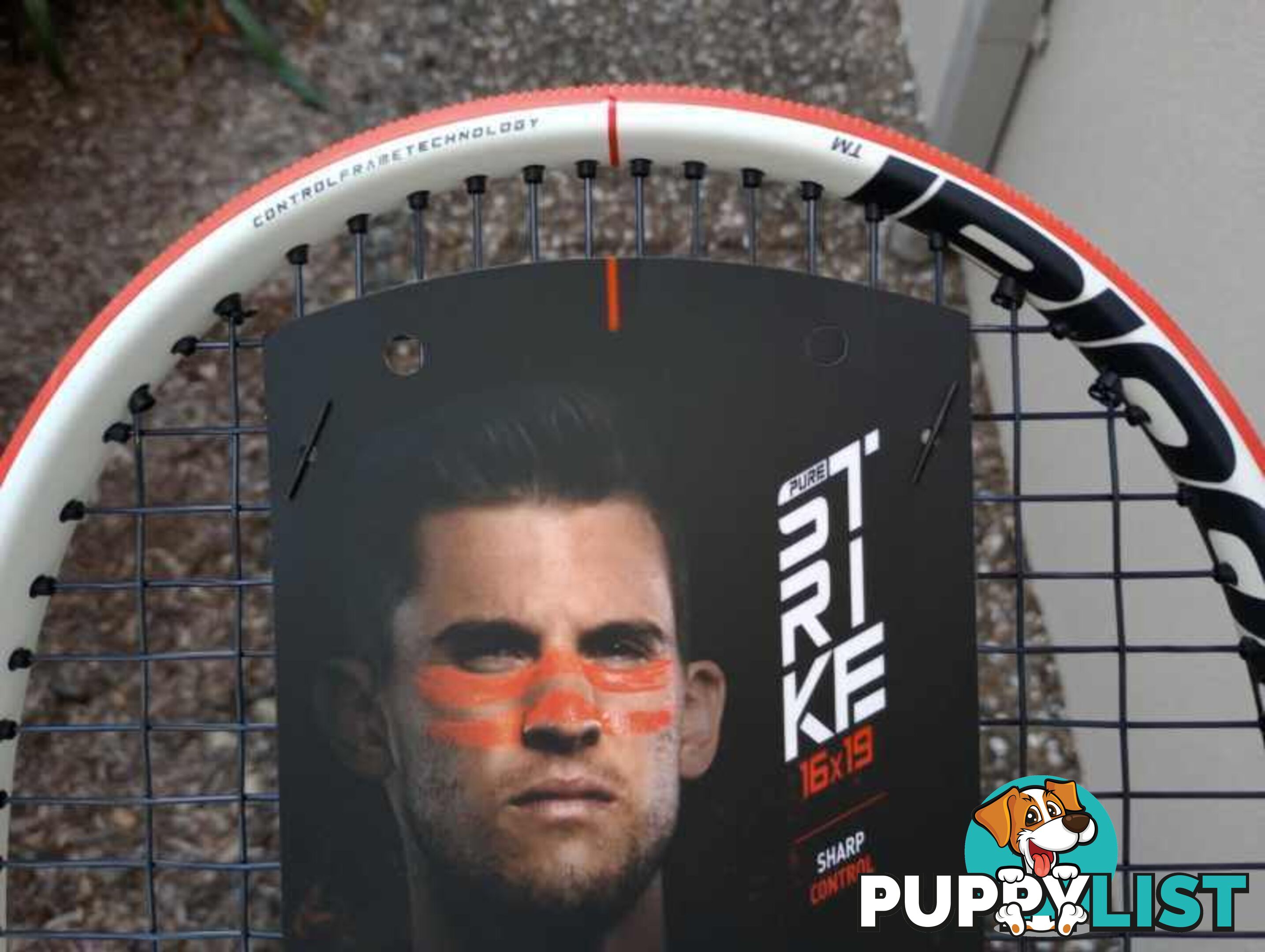 Babolat Pure Strike 16x19 3rd gen. new customized tennis racquet