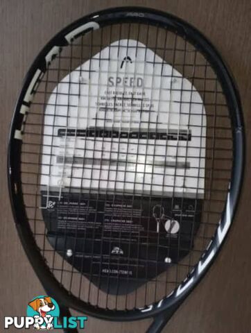 Head Speed Pro Black Edition tennis racquet grip 4 1/2