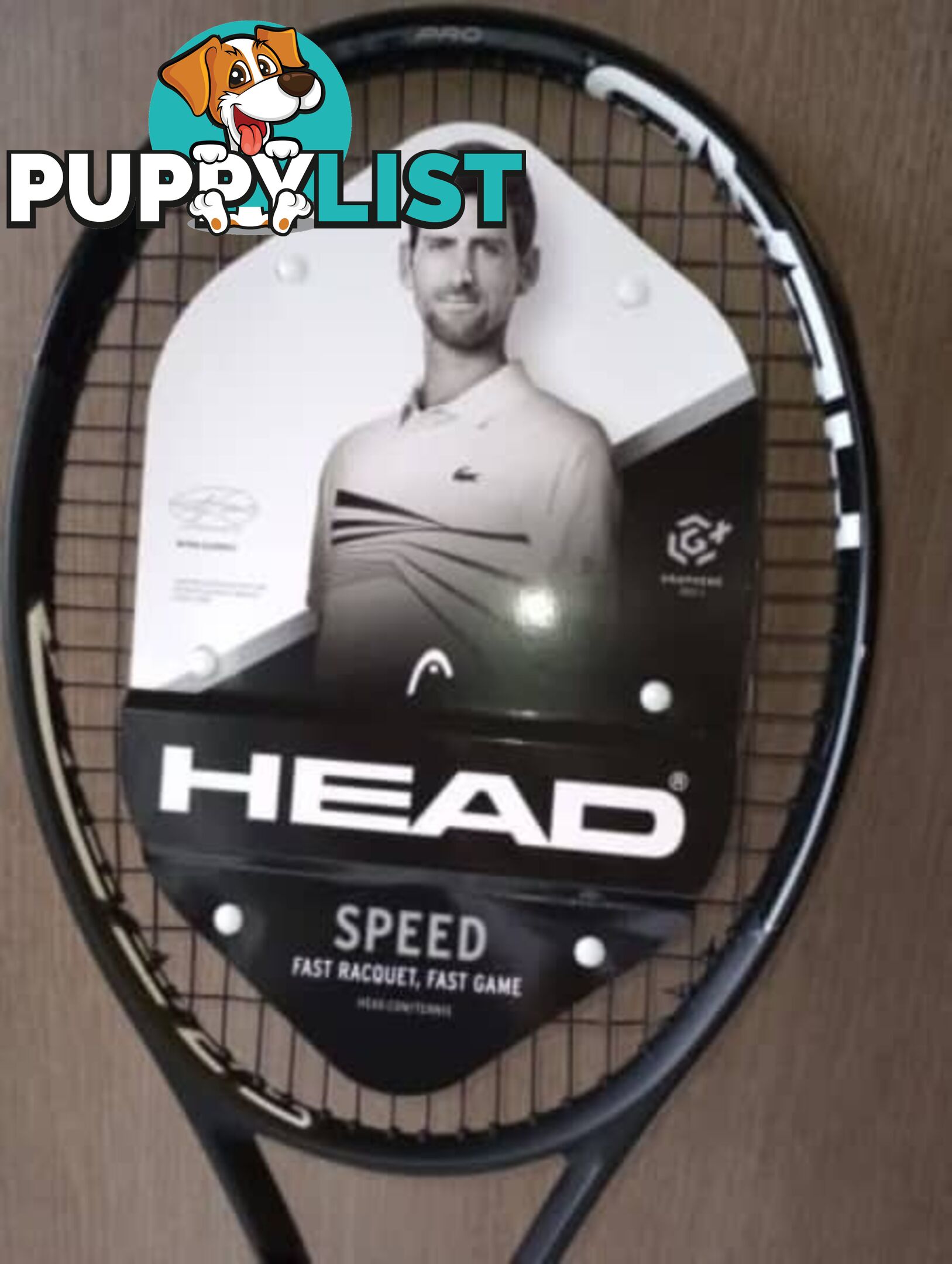 Head Speed Pro Black Edition tennis racquet grip 4 1/2