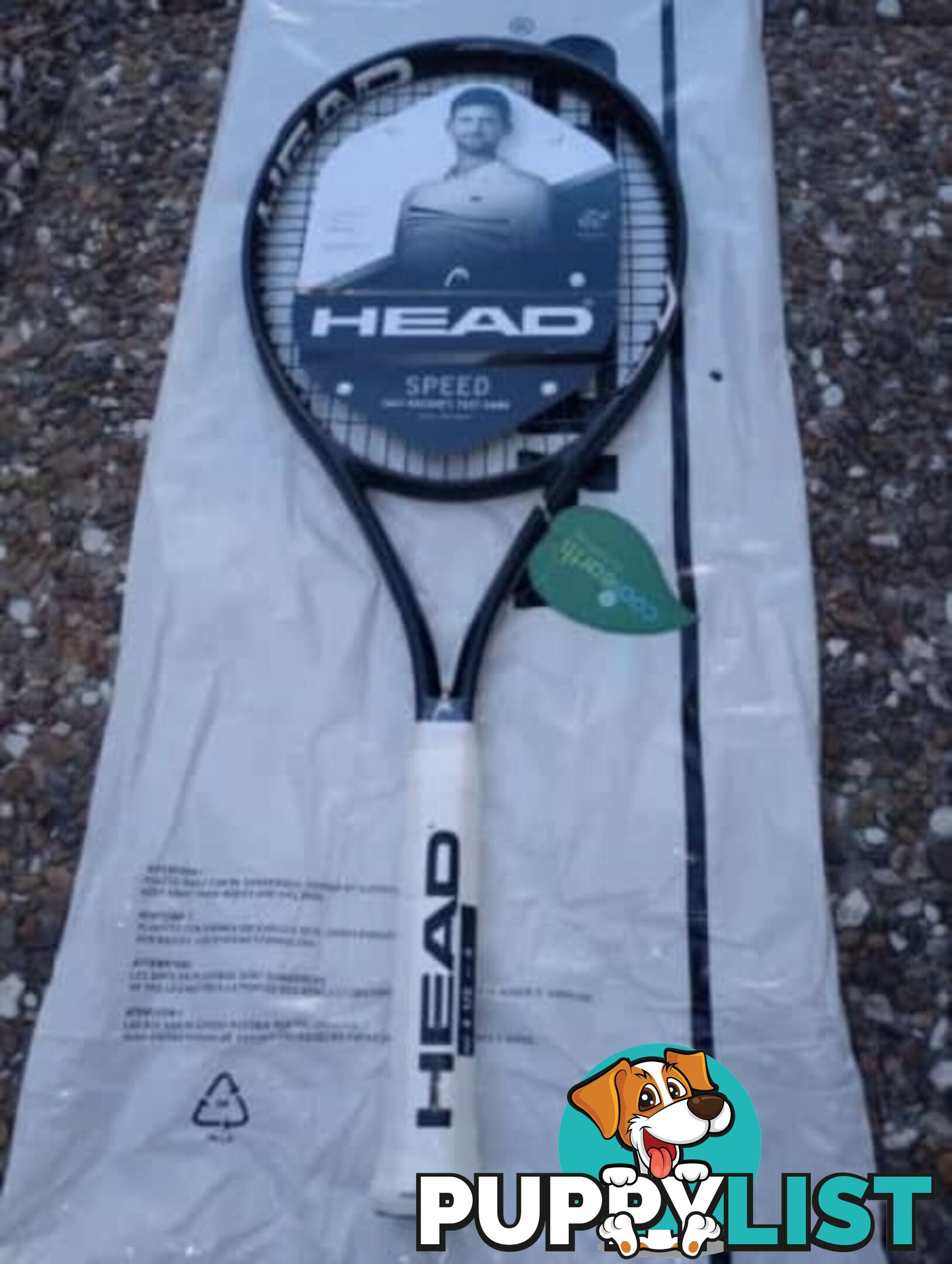 Head Speed Pro Black Edition tennis racquet grip 4 1/2