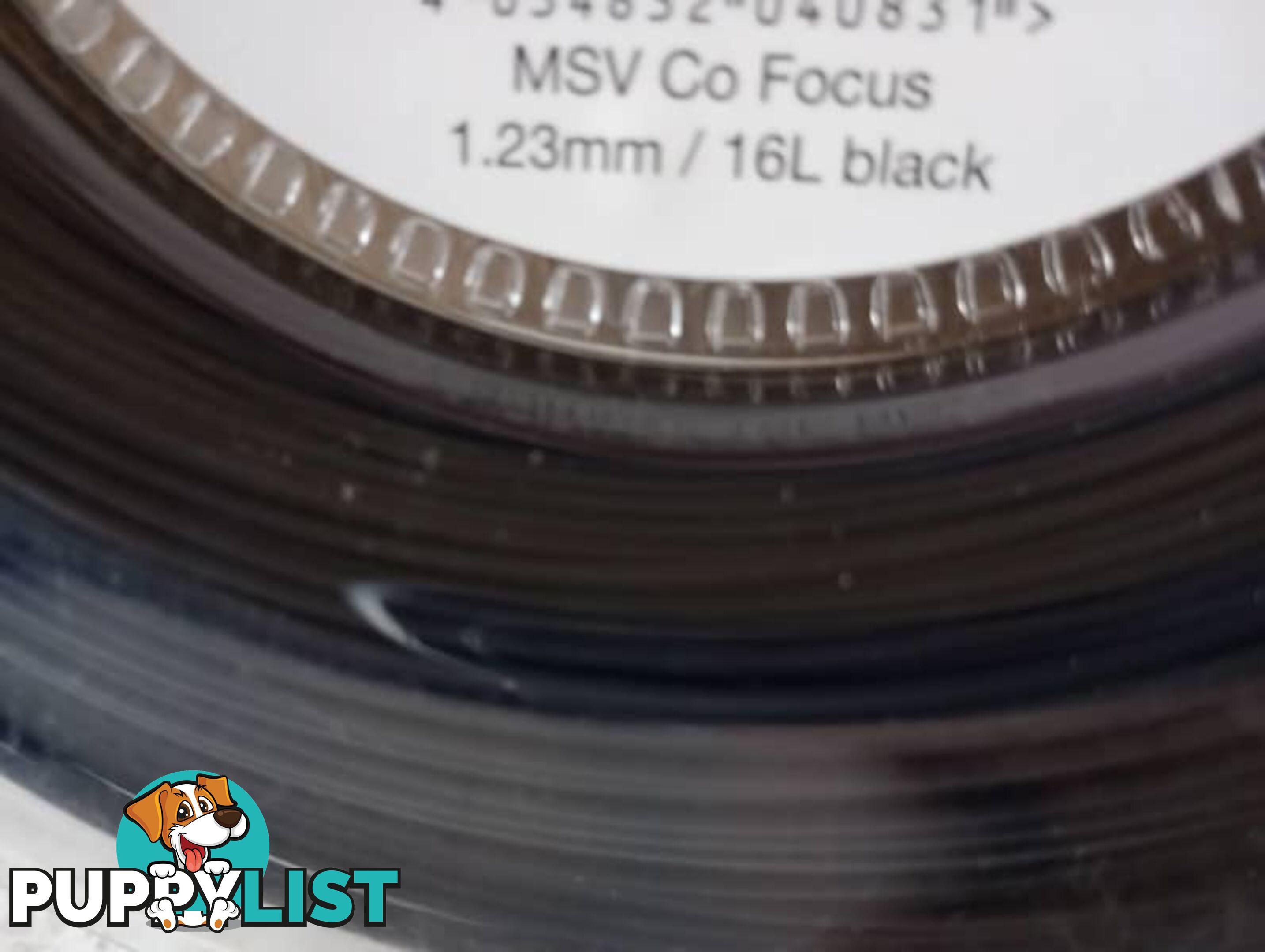 MSV Co-Focus 1.18 or 1.23 mm tennis string 200 m reel