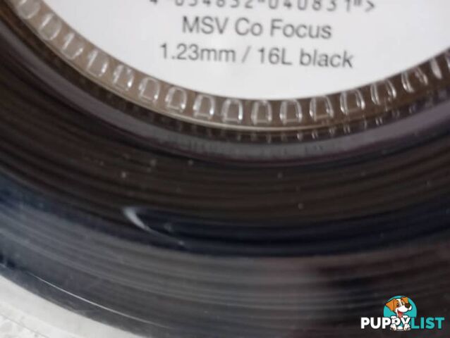 MSV Co-Focus 1.18 or 1.23 mm tennis string 200 m reel