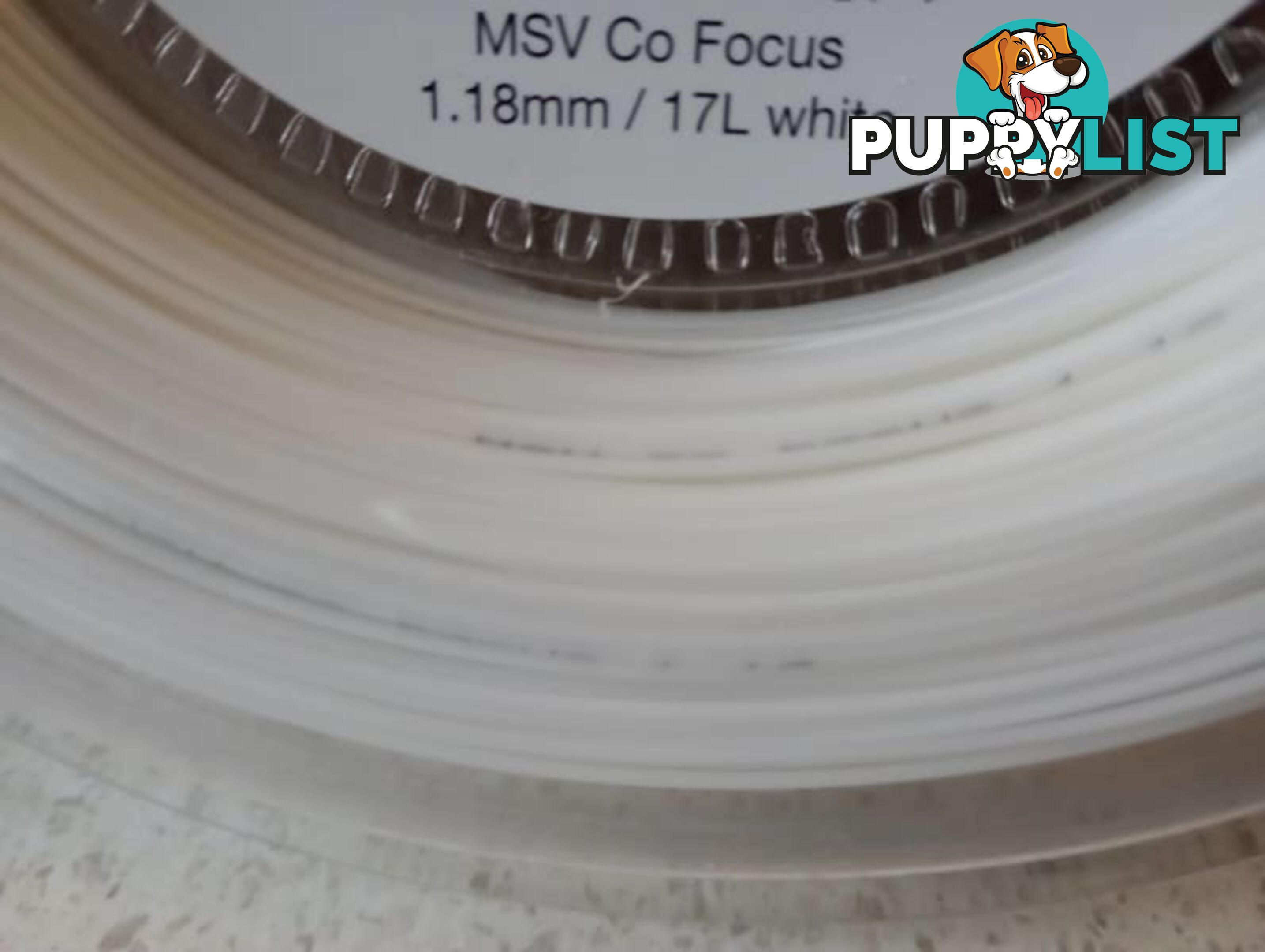 MSV Co-Focus 1.18 or 1.23 mm tennis string 200 m reel