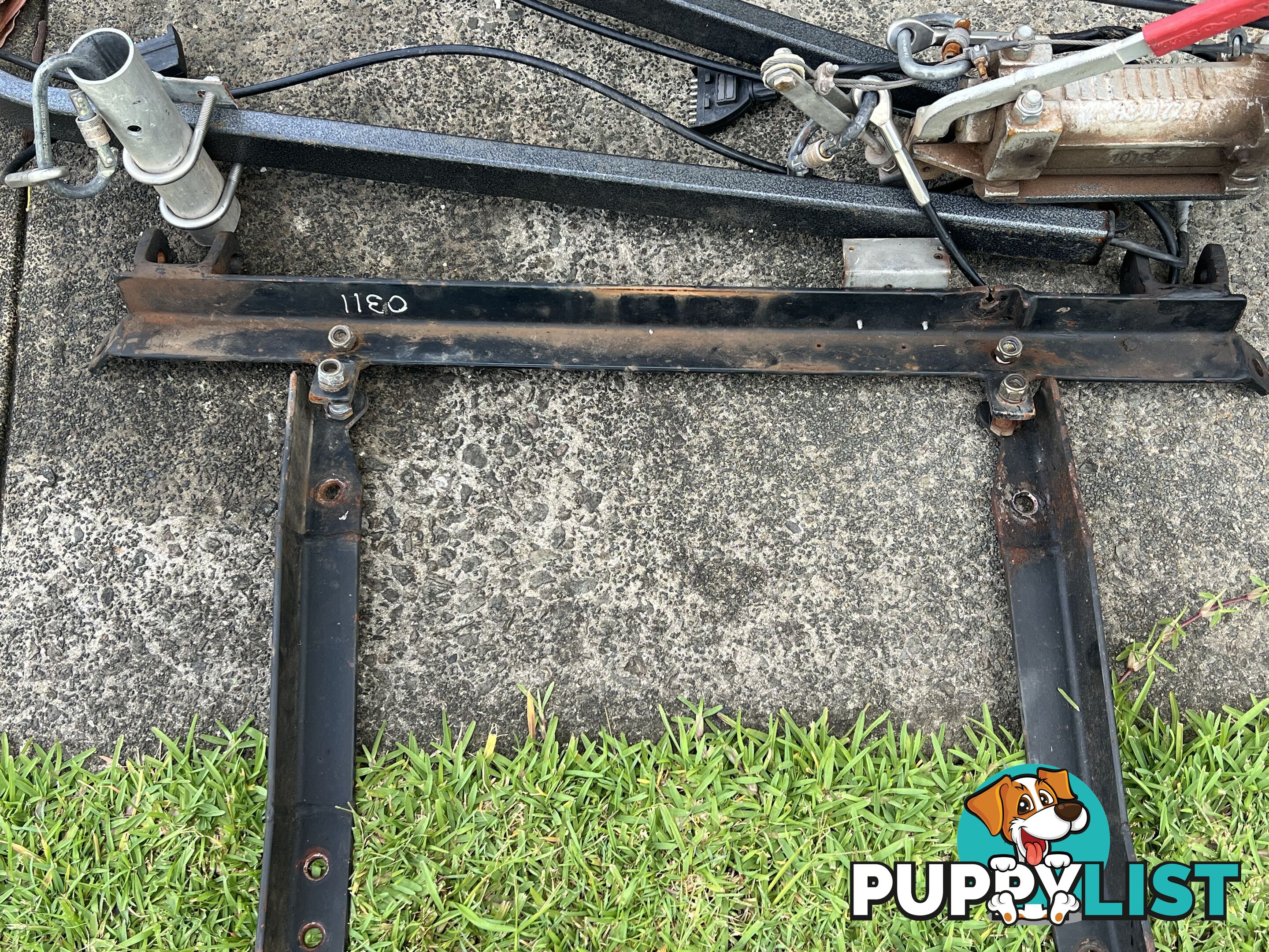 Flat tow hitch for Suzuki vitara