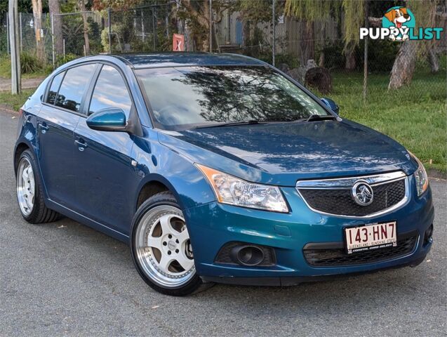 2012 HOLDEN CRUZE CD JHSERIESIIMY12 HATCHBACK
