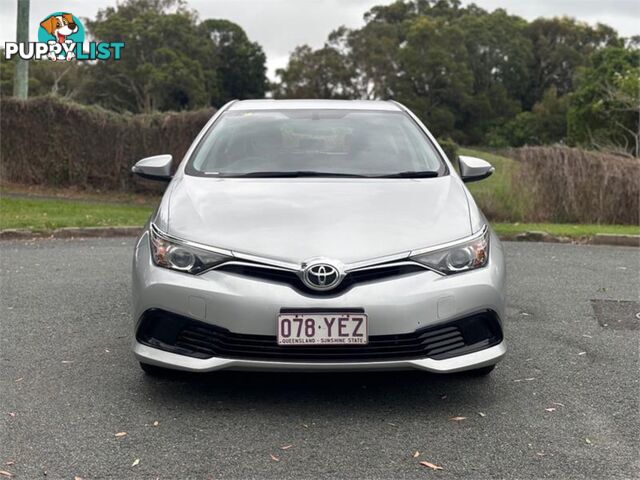 2016 TOYOTA COROLLA ASCENT ZRE182R HATCHBACK