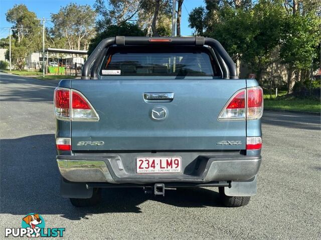 2013 MAZDA BT-50 XTR UP0YF1 UTILITY