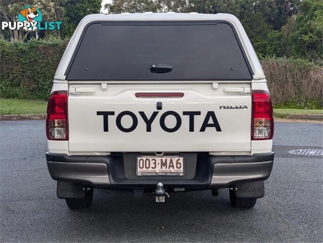 2018 TOYOTA HILUX WORKMATE TGN121R UTILITY