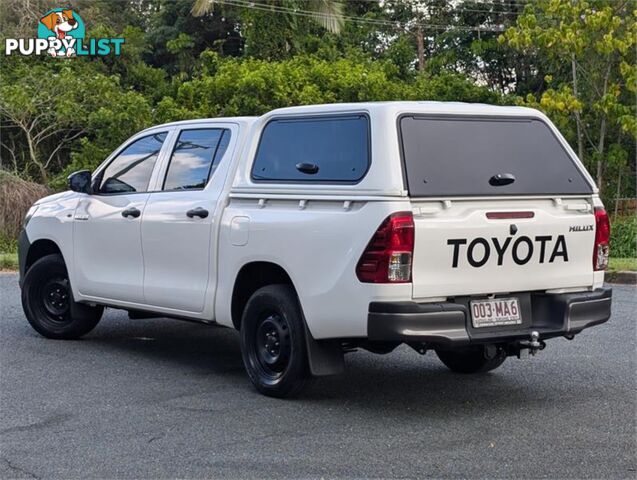 2018 TOYOTA HILUX WORKMATE TGN121R UTILITY