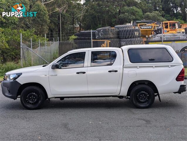 2018 TOYOTA HILUX WORKMATE TGN121R UTILITY