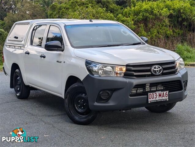 2018 TOYOTA HILUX WORKMATE TGN121R UTILITY