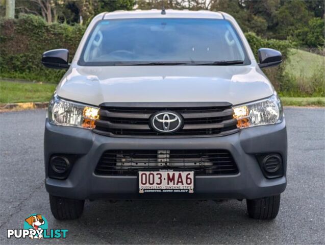 2018 TOYOTA HILUX WORKMATE TGN121R UTILITY