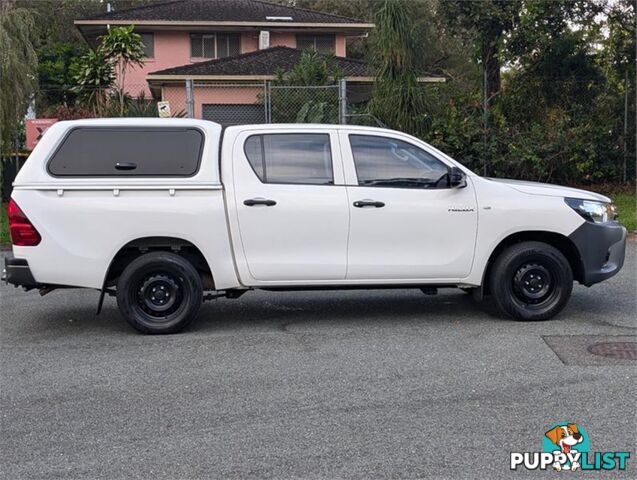 2018 TOYOTA HILUX WORKMATE TGN121R UTILITY